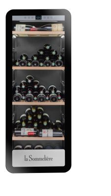 Racitor de vin APOGEE150PVN, 147 sticle, 1 zona, La Sommeliere