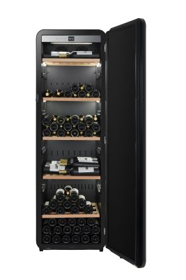 Racitor de vin APOGEE200N, 185 sticle, 1 zona LASOMMELIERE