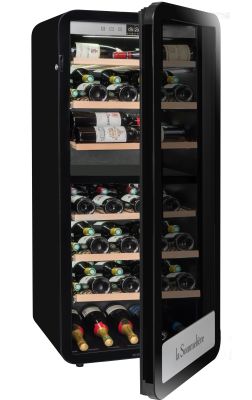 Frigider de vin, APOGEE250DZN, 2 zone, 247 sticle, La Sommeliere