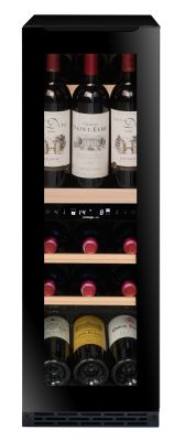 Racitor de vin incorporabil sub blat AVU25DZMO, 21 sticle, 2 zone AVINTAGE