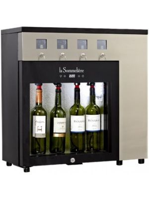 Dispenser DVV4SSE, 4 sticle de vin, LA SOMMELIERE