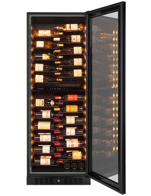 Racitor de vin GALLERY, 131 sticle, 2 zone, compresor AVINTAGE