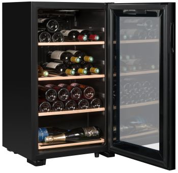 Racitor de vin LS36BLACK, 36 sticle, 1 zona LASOMMELIERE