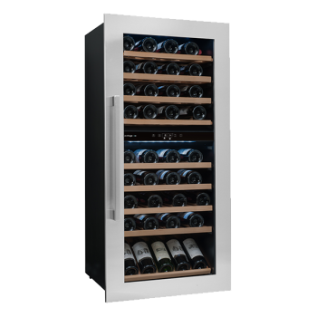 Racitor de vin AVI81XDZA, 79 sticle, 2 zone, incorporabil in coloana AVINTAGE